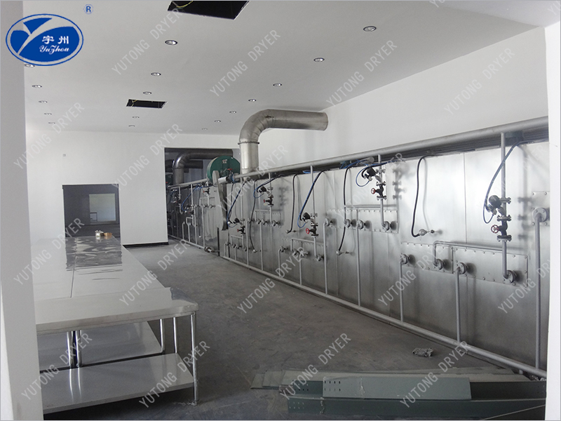 Chinese medicine slices belt dryer